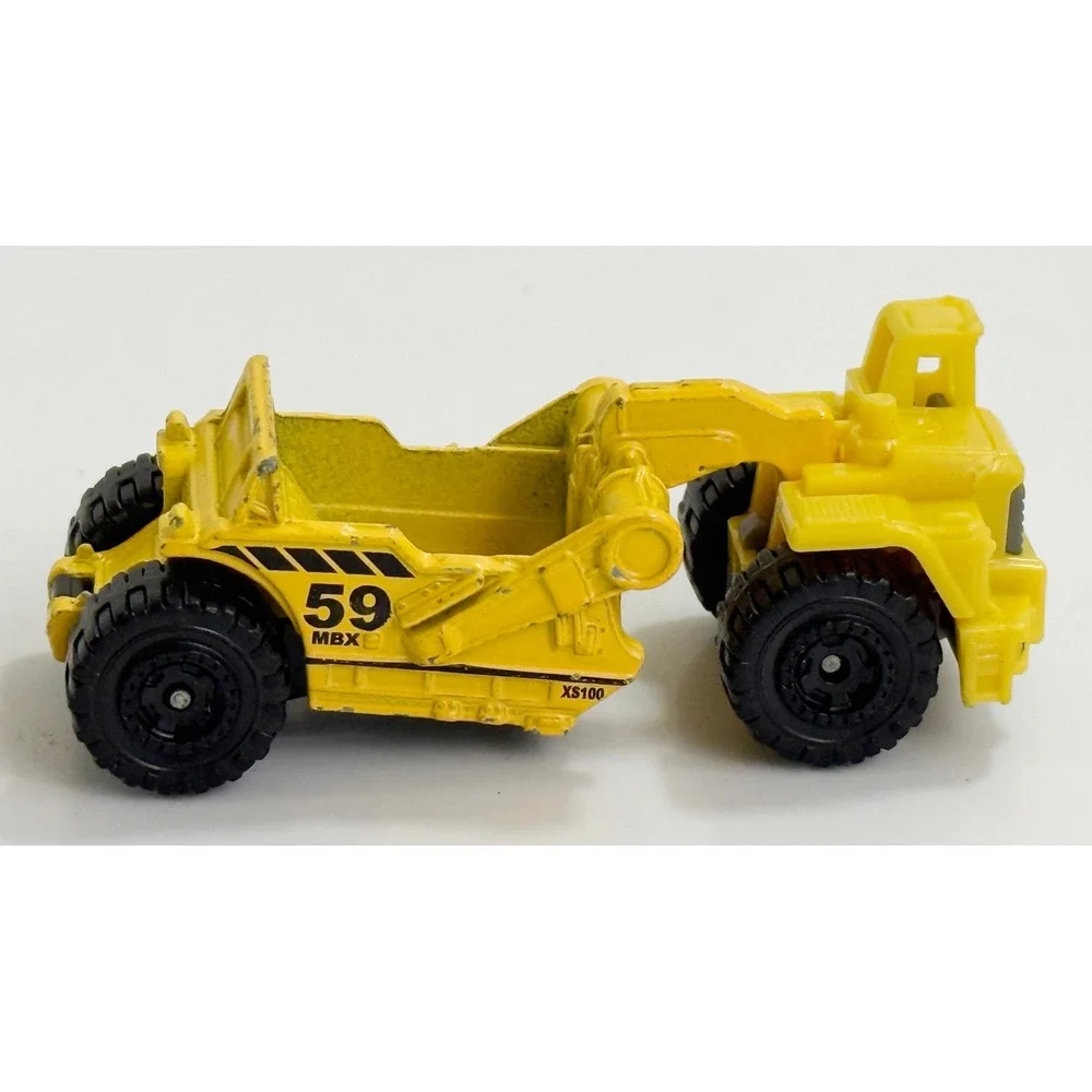 Matchbox MB45‎ Scraper Kids Toy Yellow Diecast Construction Vehicle MBX 59 XS100